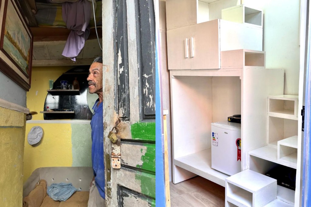 Casa-Tiquinho-Ester-Carro-Antes-e-Depois Conheça a casa de 4 m² reformada por Ester Carro, em Paraisópolis