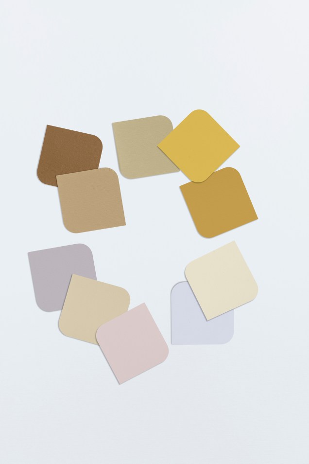 A paleta de cores Busca Pelo Contentamento, destinada a Astrid Fontenelle. A paleta de cores Busca Pelo Contentamento, destinada a Astrid Fontenelle.