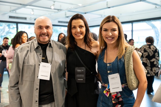 Rogério Cavanellasrp, Cris Bava e Ana Weege Rogério Cavanellasrp, Cris Bava e Ana Weege