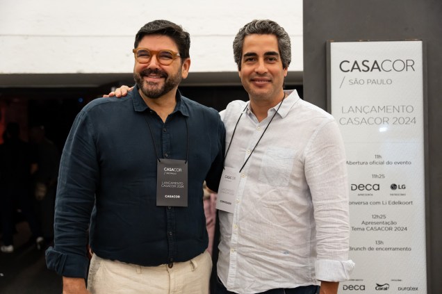 Darlan Firmato e Ricardo Cardim Darlan Firmato e Ricardo Cardim