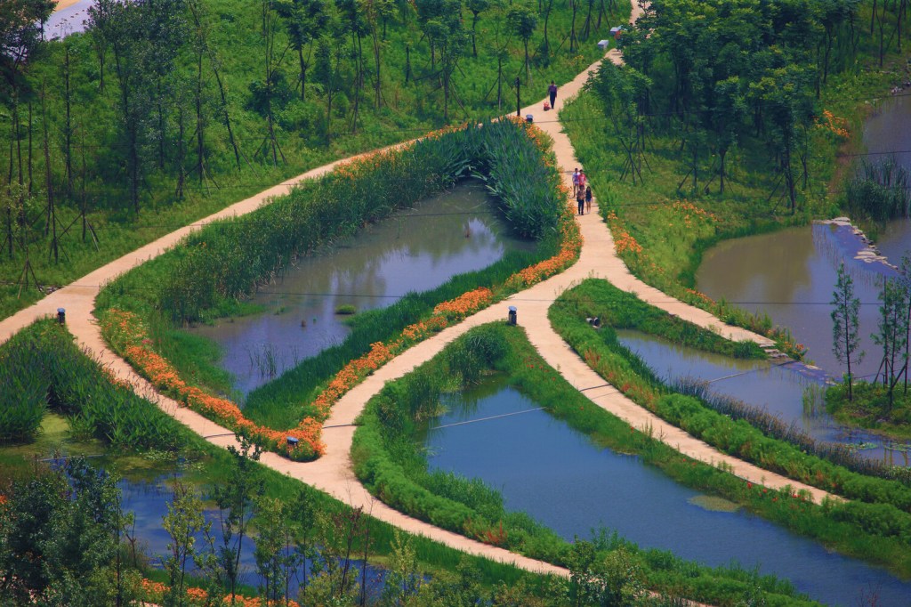 Cidade esponja na China