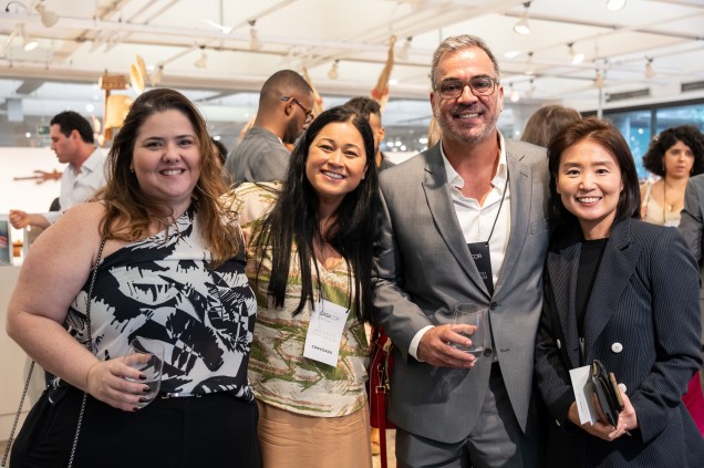 Camilla Simon, Angela Sakuma, Cadu Torres e Sonah Lee