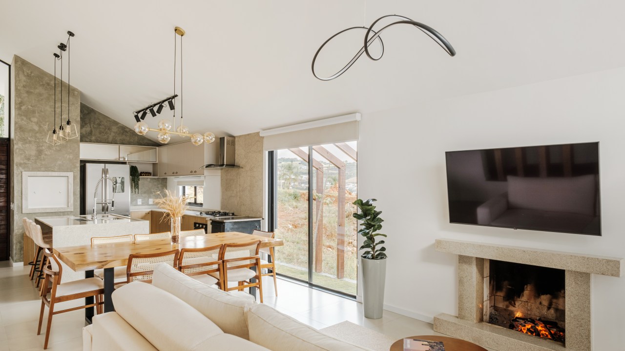 Casa Trapézios de 170 m², assinada pelo Studio KUNZ,
