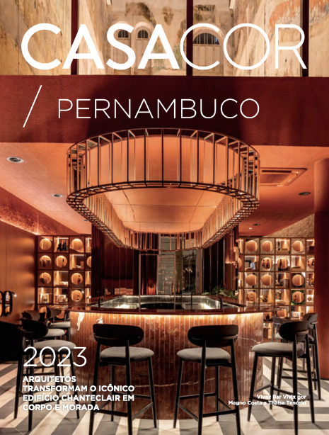 Capa do anuário da CASACOR Pernambuco 2023. Capa do anuário da CASACOR Pernambuco 2023.
