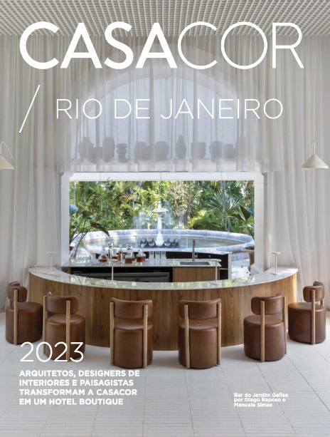 Capa do anuário da CASACOR Rio de Janeiro 2023. Capa do anuário da CASACOR Rio de Janeiro 2023.