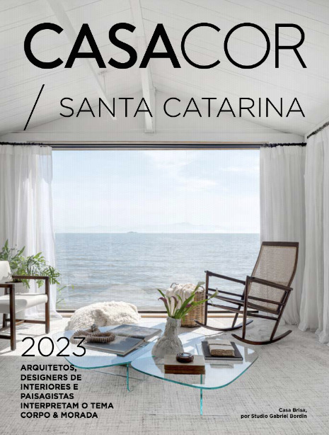 Capa do anuário da CASACOR Santa Catarina 2023.