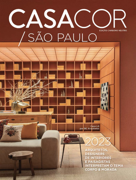 Capa do anuário da CASACOR São Paulo 2023. Capa do anuário da CASACOR São Paulo 2023.