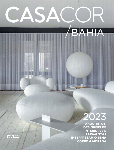 Capa do anuário da CASACOR Bahia 2023.