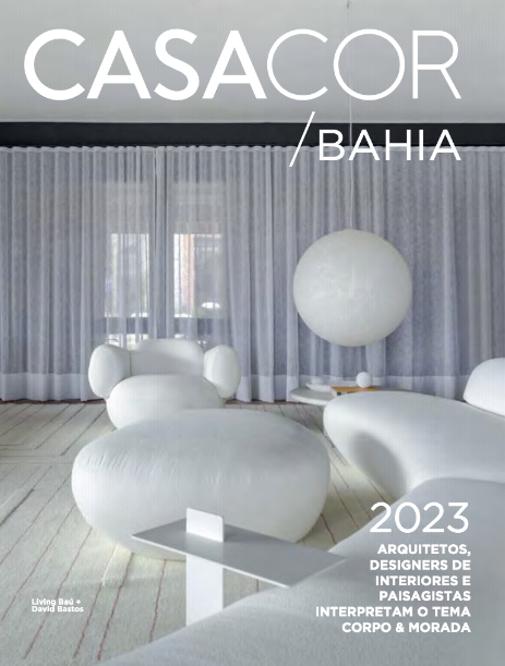 Capa do anuário da CASACOR Bahia 2023. Capa do anuário da CASACOR Bahia 2023.
