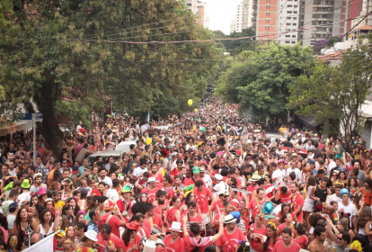 Carnaval de rua em Pinheiros, SP