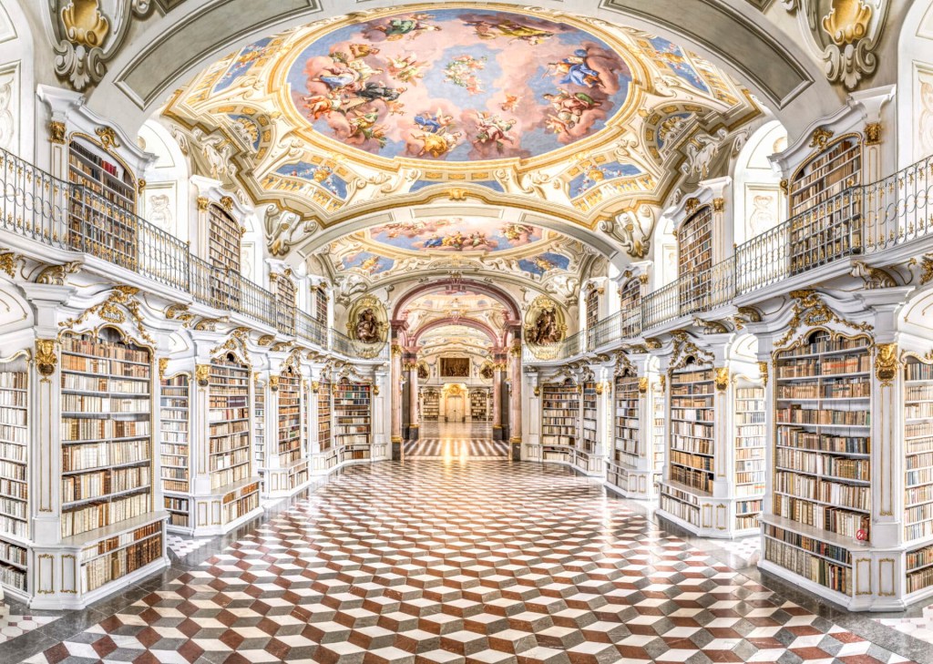 abbey-library Admont Abbey Library - Áustria