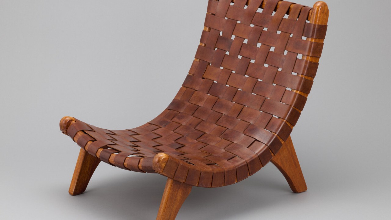 Chaise Alacrán (escorpião) por Michael van Beuren (mexicano, nascido nos Estados Unidos. 1911–2004), Klaus Grabe (alemão, 1910–2004), Morley Webb (americano, 1910–1986)