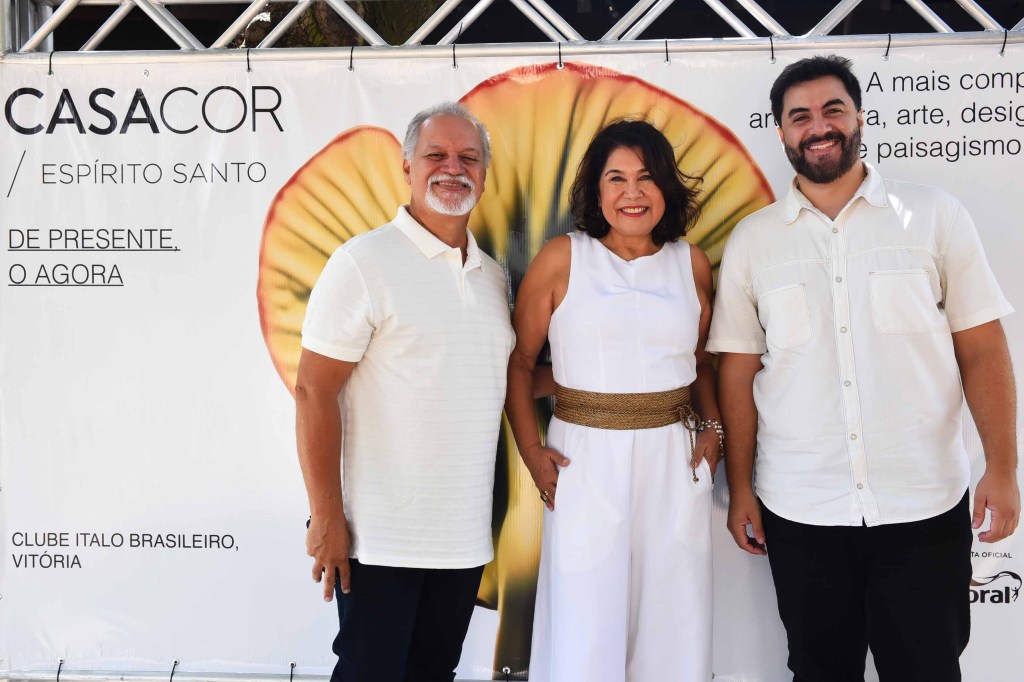 gil e igor nunes com rita tristão (1) Open House CASACOR Espírito Santo 2024