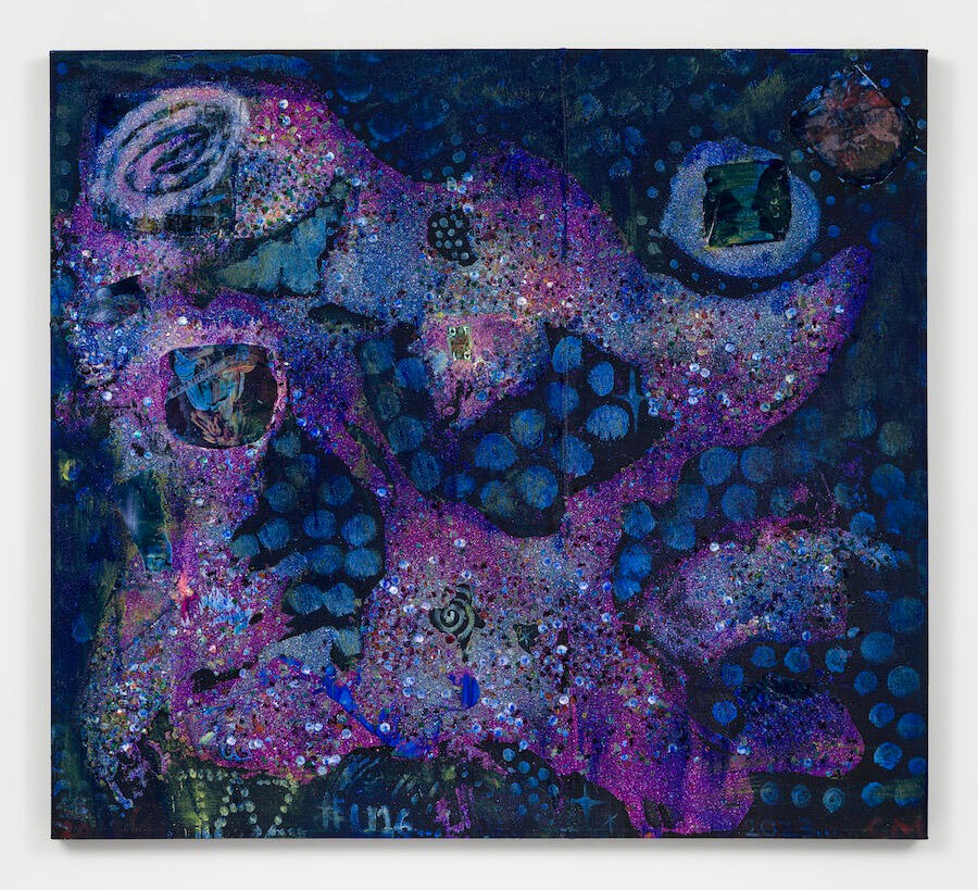 CM 22-106-hr Chris Martin- Galeria David Kordansky - Frieze New York