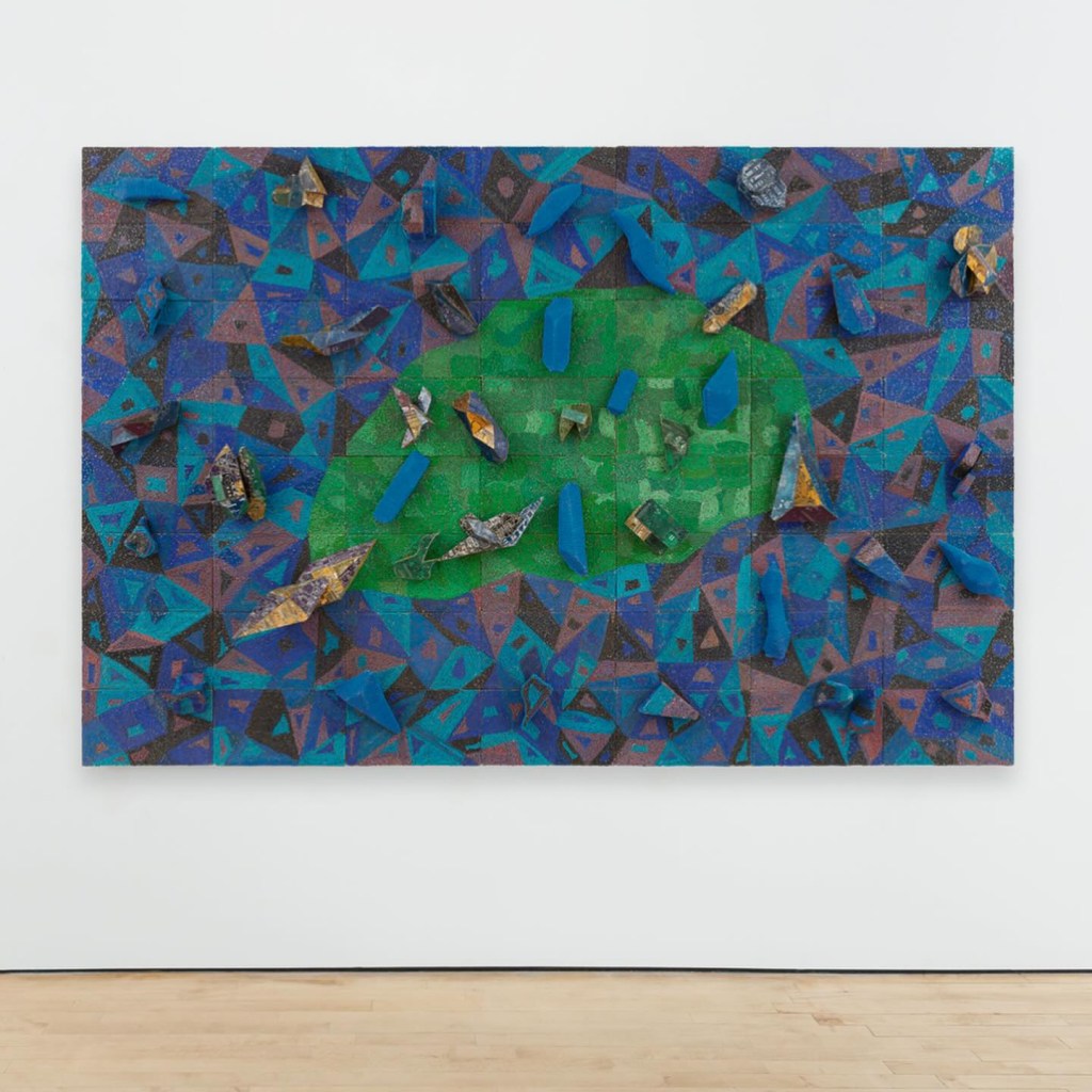 Elias Sime at Frieze New York Elias Sime - Galeria James Cohan - Frieze New York 2024